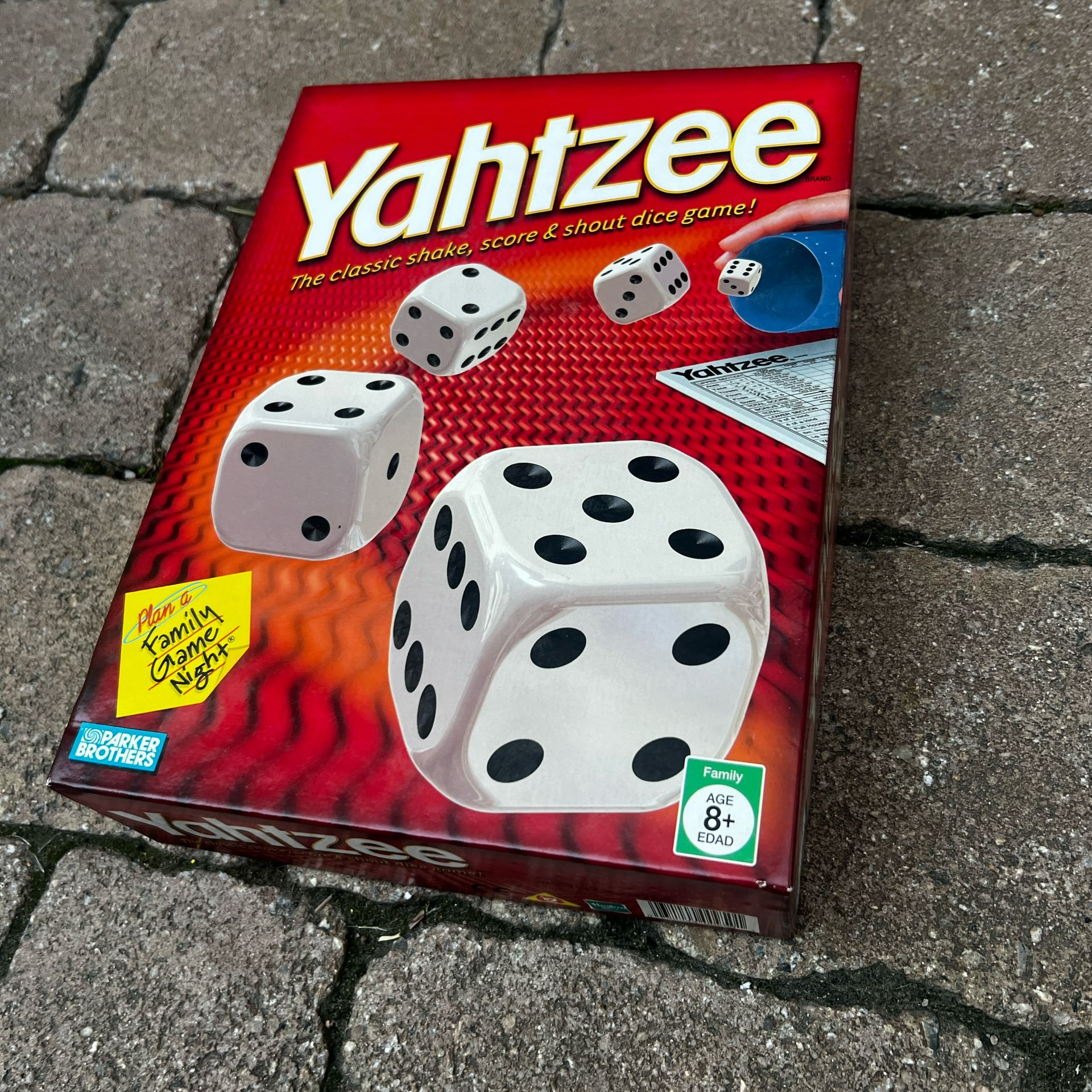 Yahtzee Dice Board Party Game 