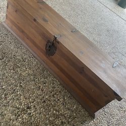 Vintage Wooden Storage Box