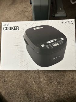Luxe Rice Cooker in Box
