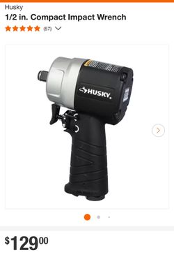 Husky 1/2 in. Compact Impact Wrench - New In Box