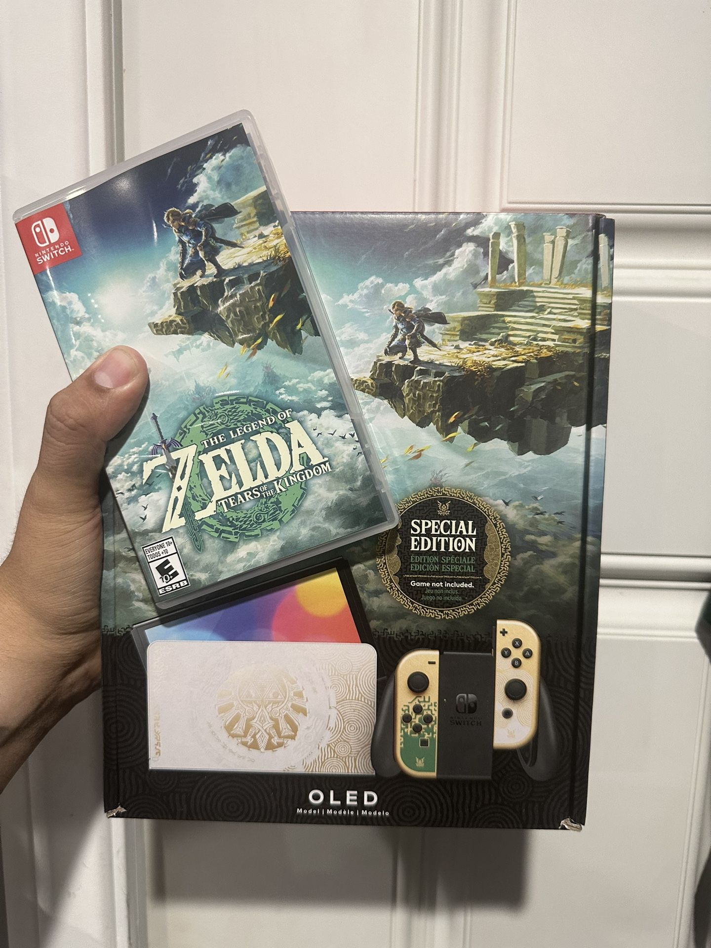 Legend Of Zelda Tears Of The kingdom OLED Nintendo Switch