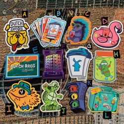 Dutch Bros Stickers