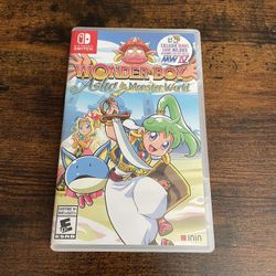 Wonder Boy Asha in Monster World Nintendo Switch 