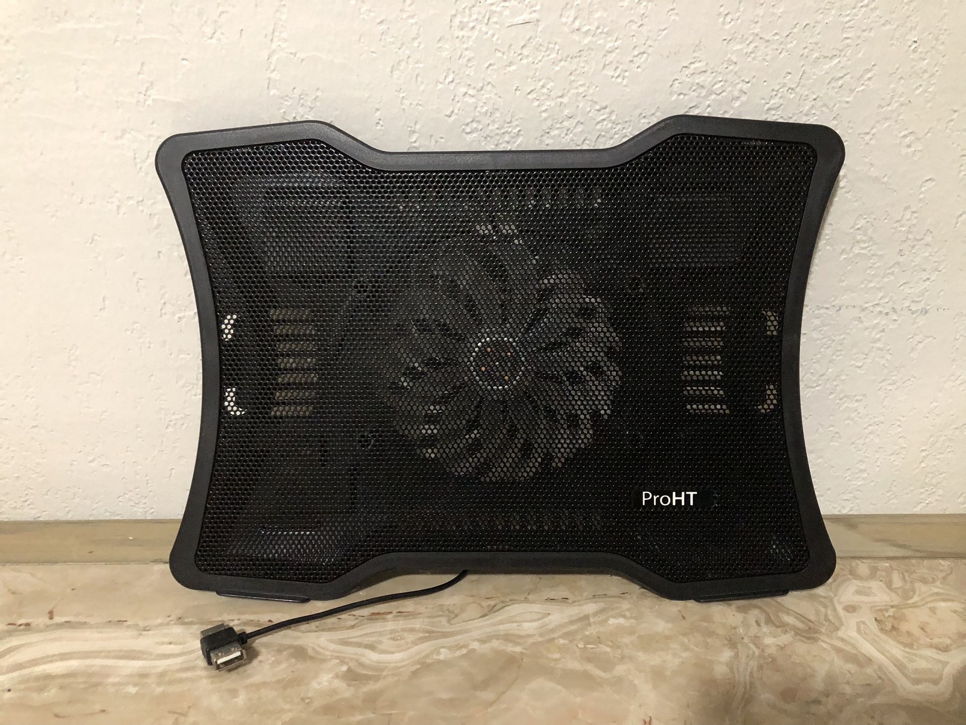 KEROLFFU Aluminum Panel Laptop Cooling Pad Cooler