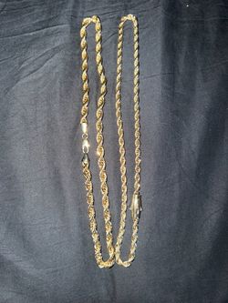 14k Gold Rope Chain