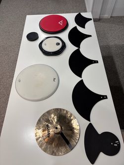 Drum Practice Bundle – Pads, Cymbal & Mutes