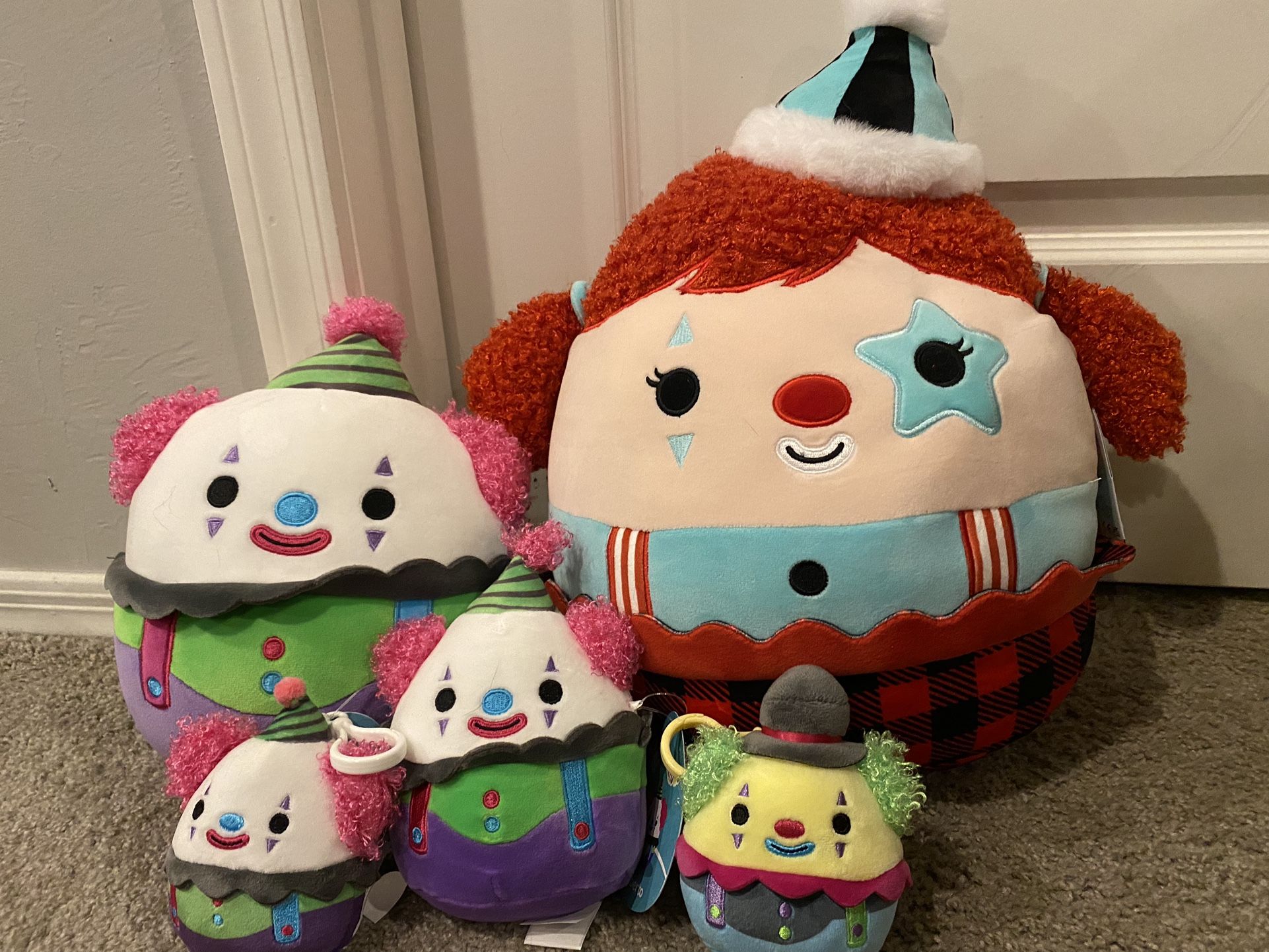 Squishmallow Clown Bundle!