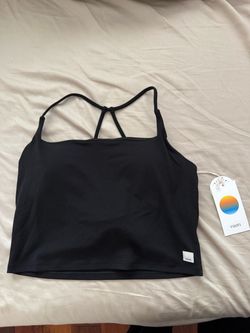 Vuori Large All TheFeels Strappy Back Black