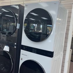 Stackable Washer And Dryer 27” Inches New Open Box And 1 Year Warranty 