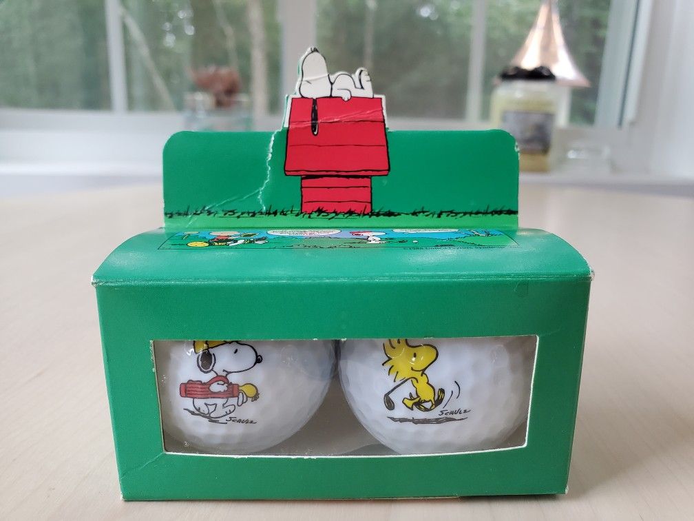 Retro Snoopy Golf Balls 1988.