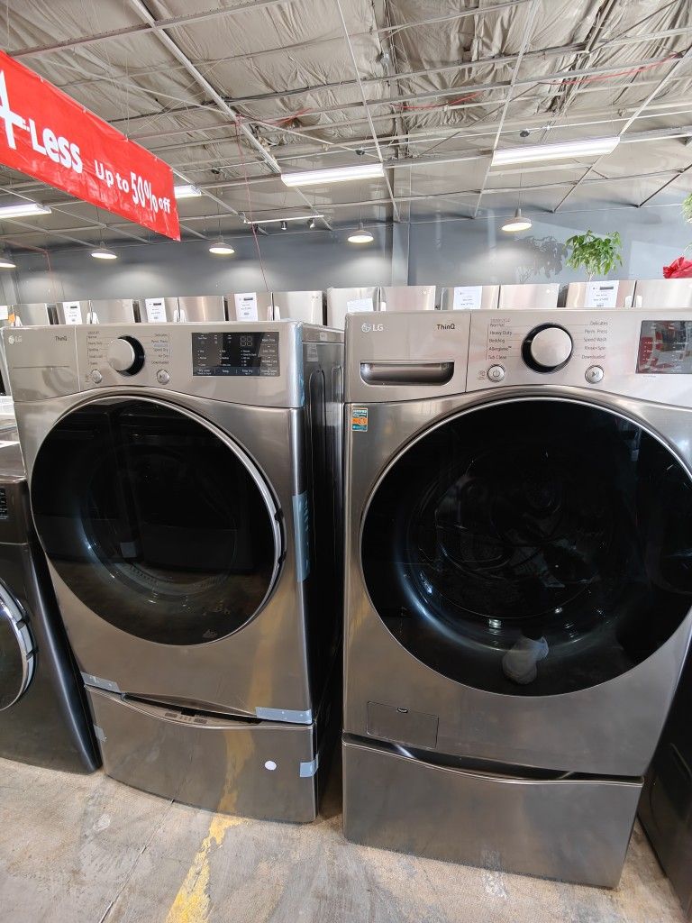 LG washer and dryer