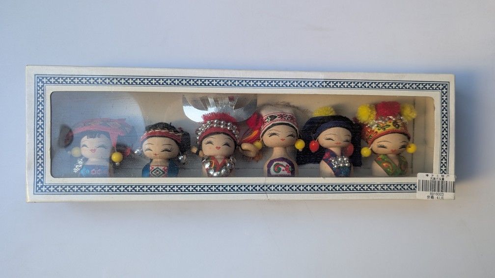 Miniature Asian Dolls