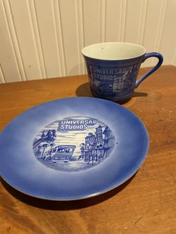 Rare Universal Studios Cup And Saucer 