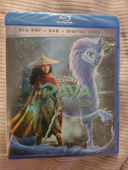 Raya the last dragon Blu ray