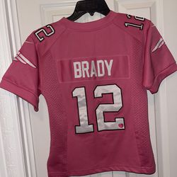 Patriots - Tom Brady Pink Jersey 
