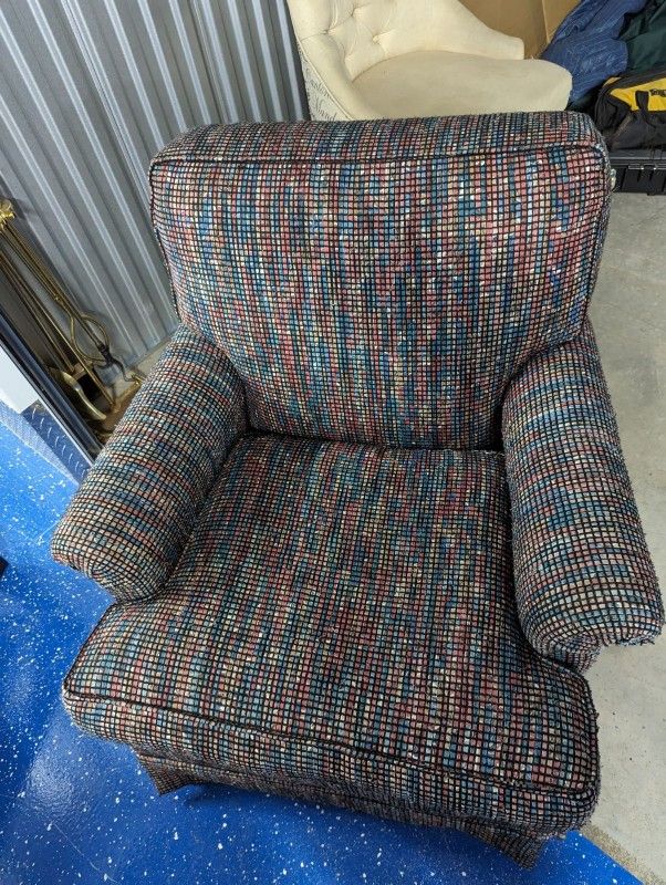 Vintage Multi Colored Chair
