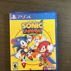 Sonic Mania ps4 game