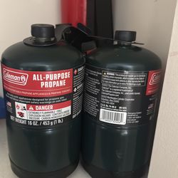 All purpose  propane tanks three pack