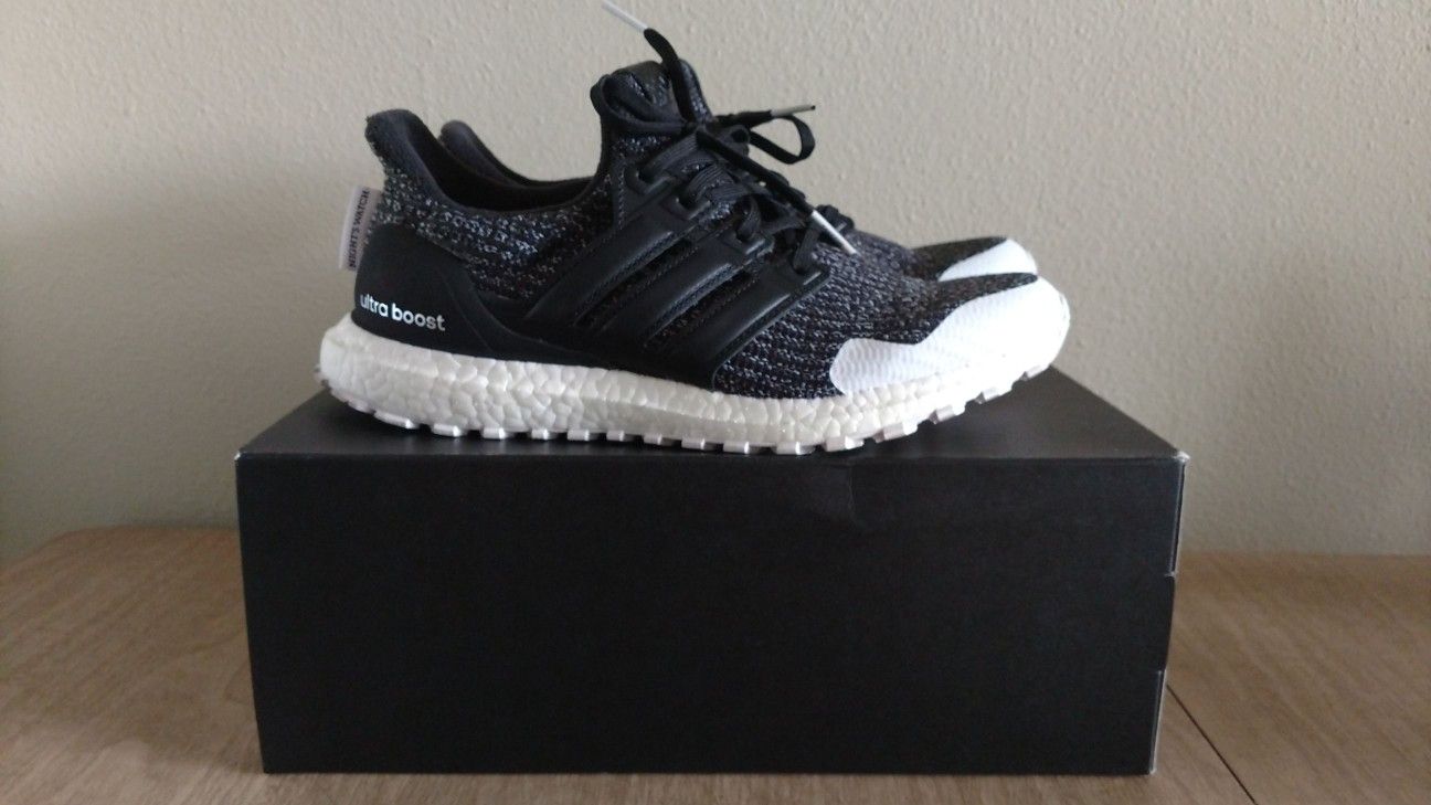 Adidas Ultra Boost Game Of Thrones Night's Watch Edition Size 10