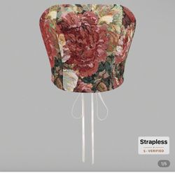 Floral Corset Top 