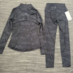 Grey Camo Lululemon Set Size 4