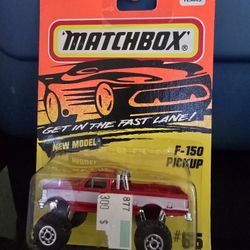 MATCHBOX F-150 RED & WHITE