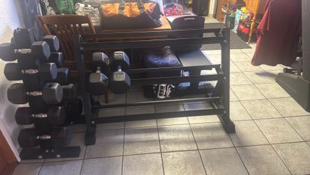 Nike Dumbell  storage rack