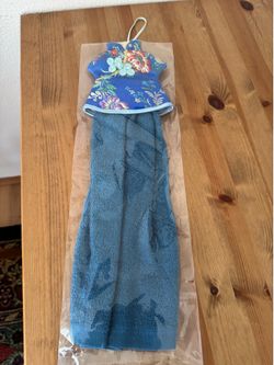 Chinese Cheongsam Style Decorative Hand Towel