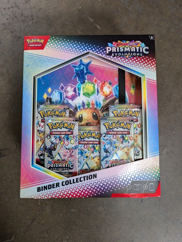 Prismatic Evolutions Binder Collection Pokemon Cards