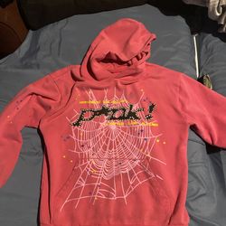 Pink Spider Hoodie