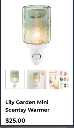 Scentsy Lily Garden Mini Warmer: Black Friday Sale $15