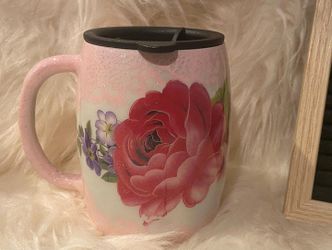 Rose Mug Steel Tumblers