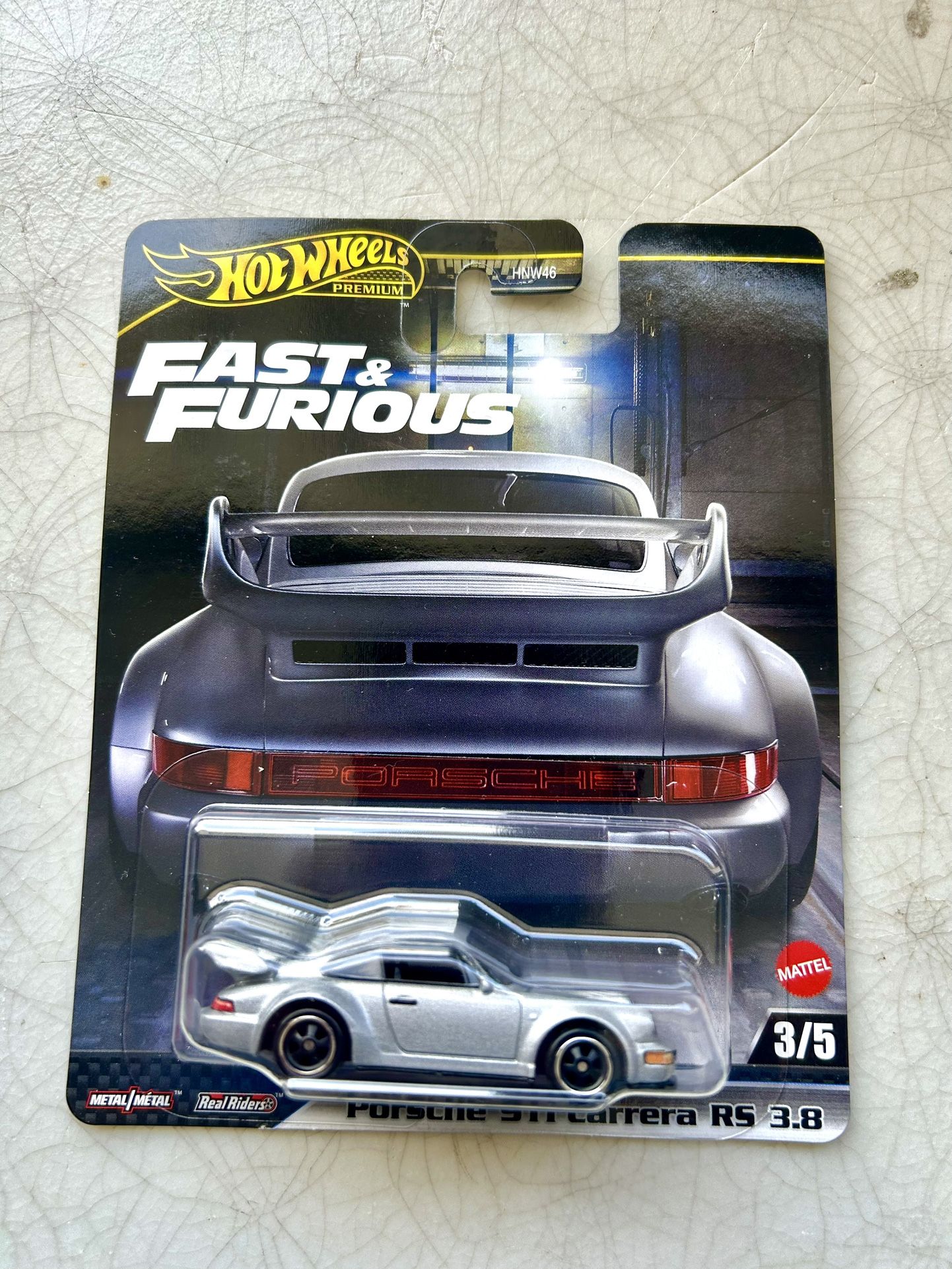 Hotwheels fast and furious Porsche Carrera