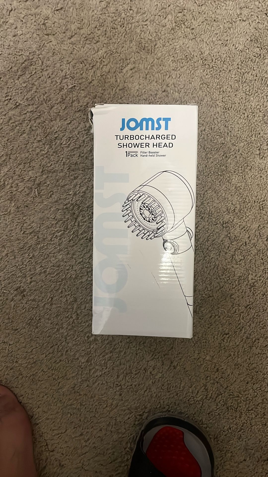 new shower head