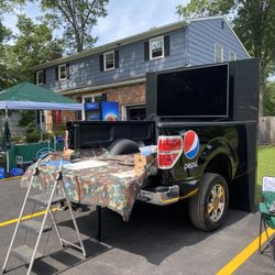 Custom Ford F-150 Tailgate TV Mount 