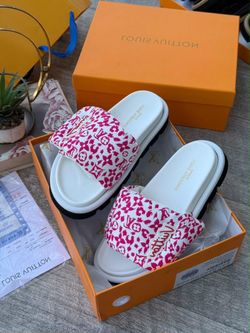 Louis Vuitton Monogram Slide Sandals