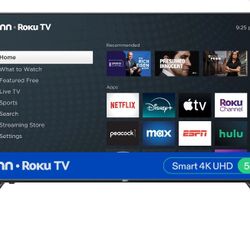 Smart Television 55” , Like New, Cinema Audio. 