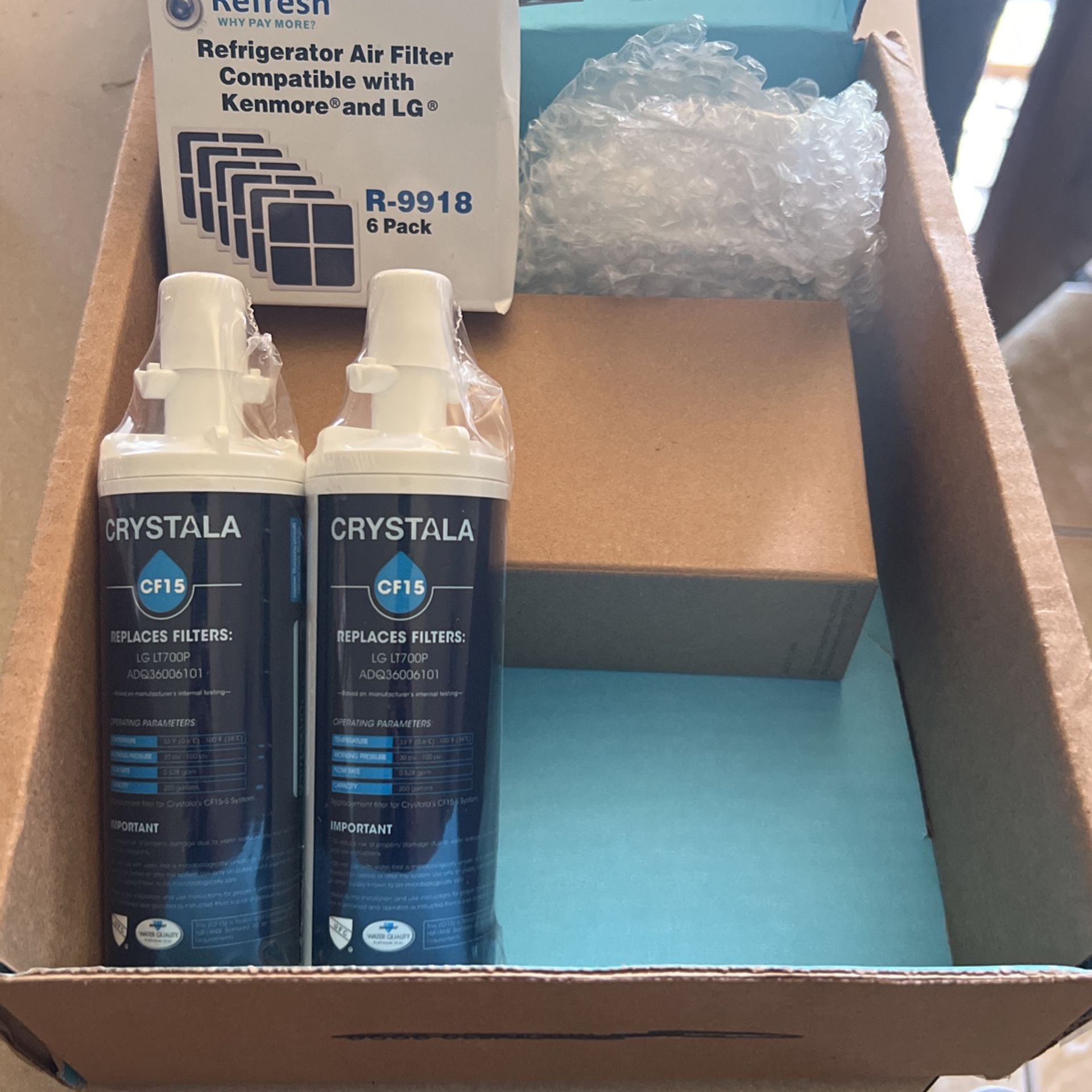 Blue Land Refrigerator Filter Pack