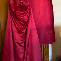 Bridesmaids dress David’s Bridal
