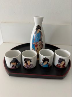 Saki set from Japan