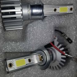 H3 LED Fog Light Bulbs 6000K Xenon White, Extremely Bright 3030 Chips H3 LED Bulbs with Projector for Car Fog Lights, Daytime Running Lights DRL