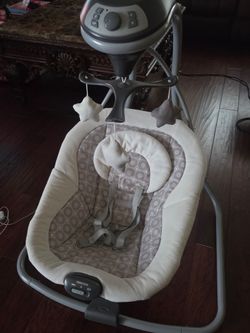 Graco Simple Sway Baby Swing - Abbington