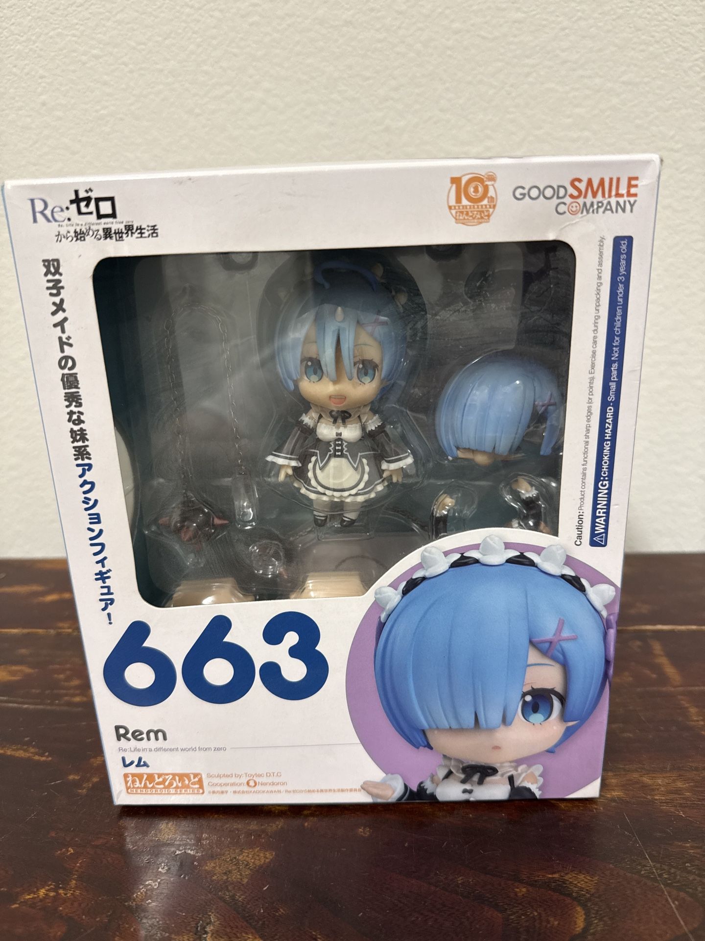 Good Smile Company Nendoroid 663 Rem Re: ZERO Life In A Different World New