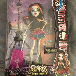 Monster High SCARIS CITY OF FREIGHTS $100 NIB