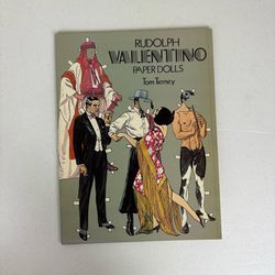 Vintage Paper Doll Book Uncut “Rudolph Valentino”
