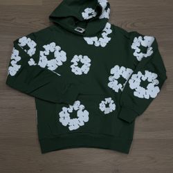 Denim Tears Green Hoodie