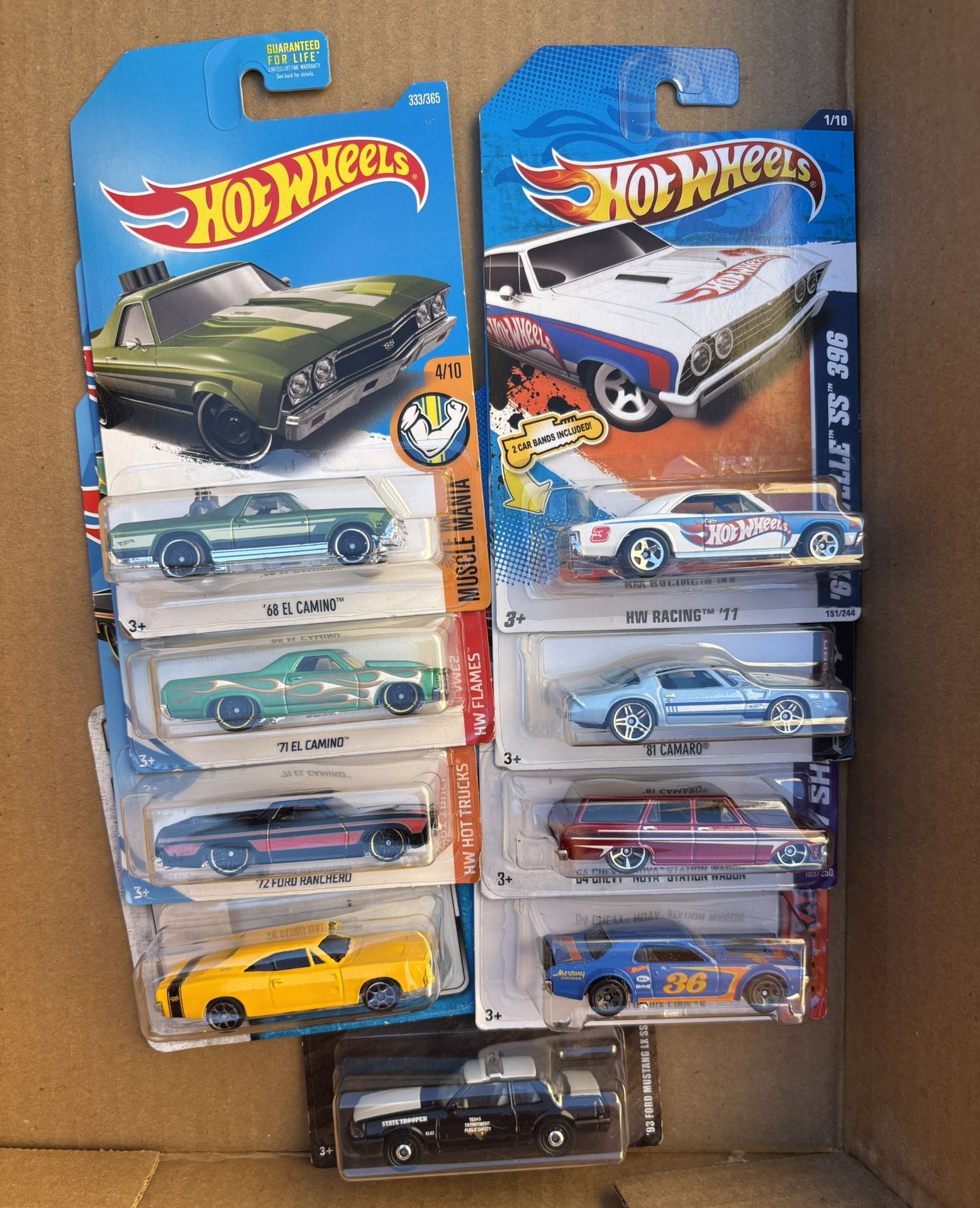 Hot Wheels Matchbox Maisto 9 Car Lot