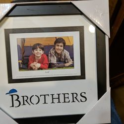 Brothers photo frame