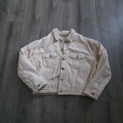 Yeezy Season 5 Sherpa Denim Work Jacket Mens Size Medium