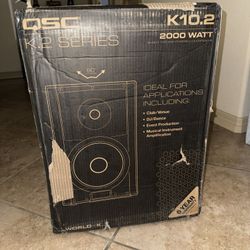 QSC K10.2 K2 Series 2-Way 10" Powered/Active DJ PA Loud Speaker K10 - NEW -